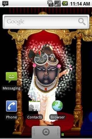 Shreenathji Live wallpaper screenshot 1