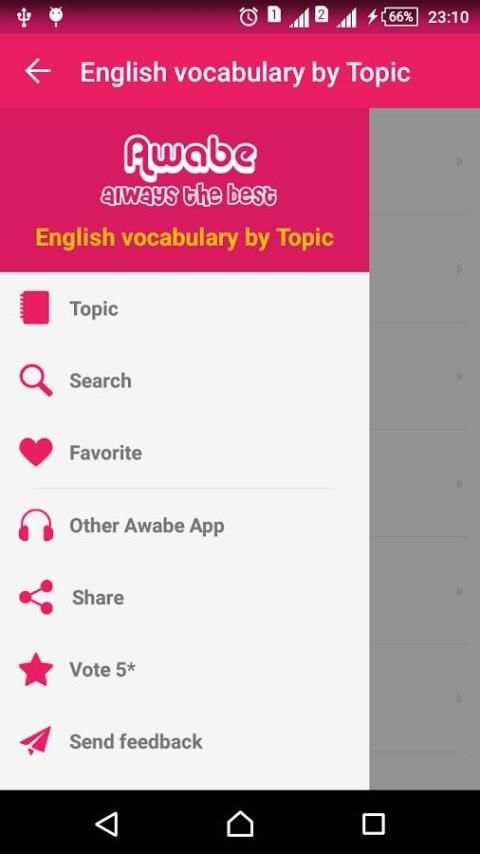 English vocabulary by Topic screenshot 8