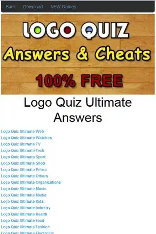Stage 2  Logo Quiz Full Answers. App by Meeyo for Android