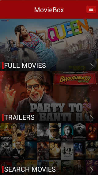 Movie Box screenshot 1