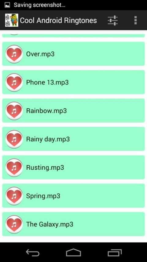Cool Android Ringtones स्क्रीनशॉट 4