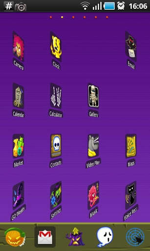 Mystical Cartoon GO Launcher screenshot 1