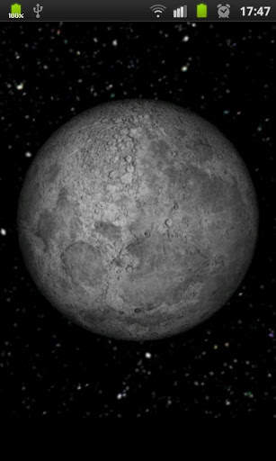 Moon Phase 3D Live Wallpaper screenshot 1