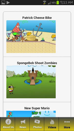 Spongebob Games Lovers screenshot 3