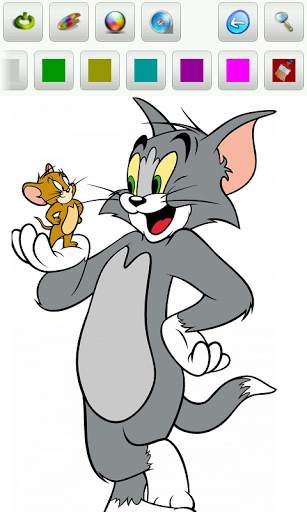 Tom and Jerry Coloring Book screenshot 1
