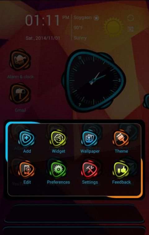 PrimeHD Next Launcher 3D Theme screenshot 8