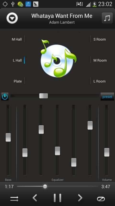 Pemutar musik Android screenshot 3