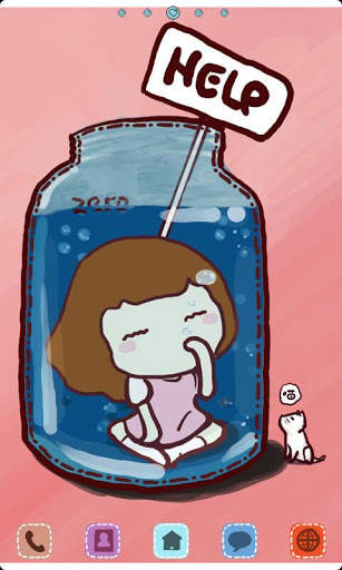 Z Bottle Theme GO Launcher EX screenshot 1