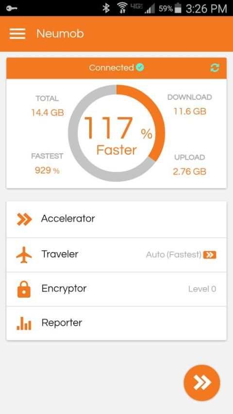 Faster Inernet - Neumob screenshot 4
