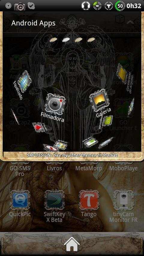 ArchAngel Theme GO Launcher EX screenshot 3