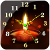 Diwali Clock Live Wallpaper icon