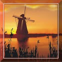 Sunset Windmill Live Wallpaper иконка