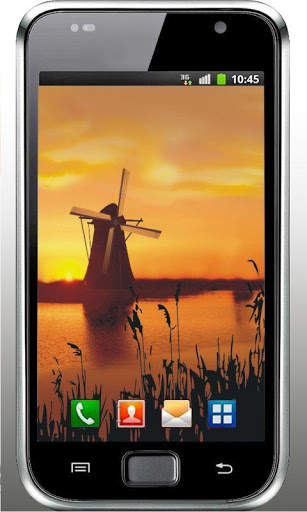 Sunset Windmill Live Wallpaper screenshot 1