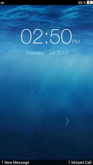IOS 8 Screen Lock 2 تصوير الشاشة