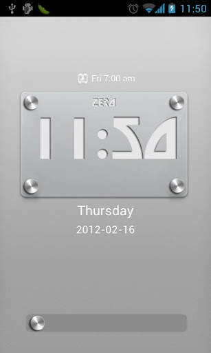 ZMetal GOLockerTheme screenshot 4