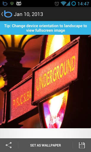 Bing daily wallpaper screenshot 3