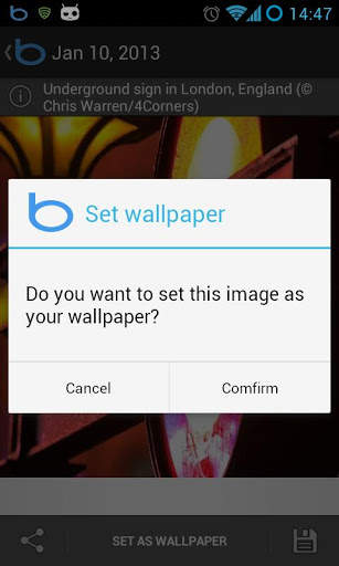 Bing daily wallpaper screenshot 4
