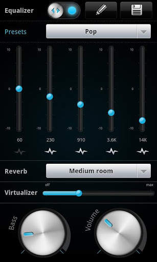 PlayerPro Mystic Blue Skin screenshot 5