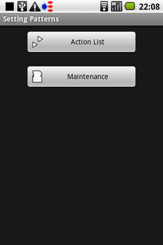 Setting Patterns screenshot 1