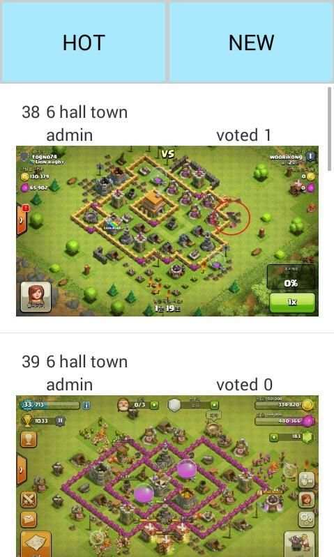 COC MAP MODEL screenshot 2
