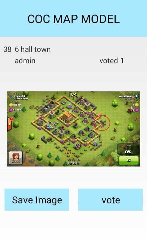 COC MAP MODEL screenshot 3