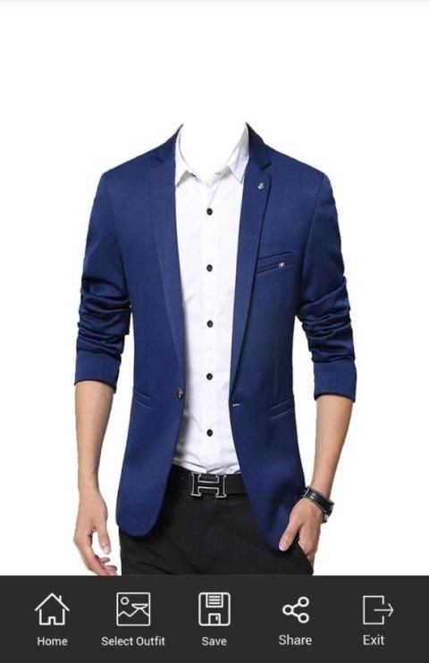 Blazer Men Photo Suit स्क्रीनशॉट 2