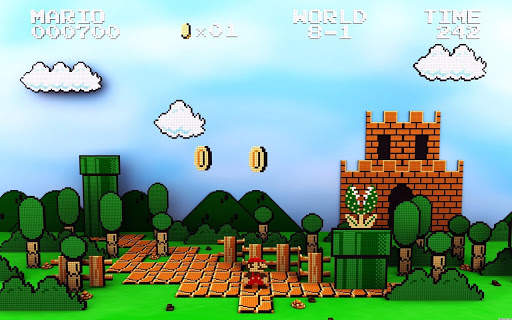 Mario game wallpapers HD screenshot 1