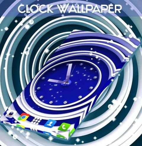 Clock Wallpaper Live скриншот 8
