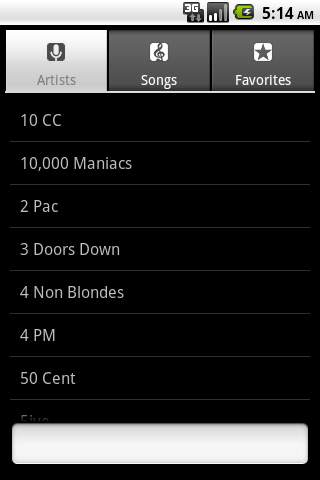 Open Mike Music screenshot 1