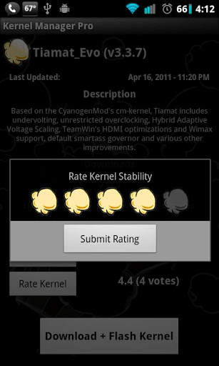 Kernel Manager Lite screenshot 3