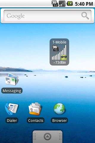 Mobile Signal Widget screenshot 2