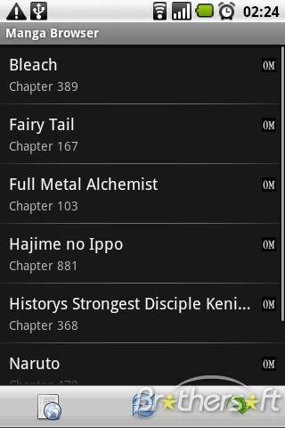 Manga Browser screenshot 1