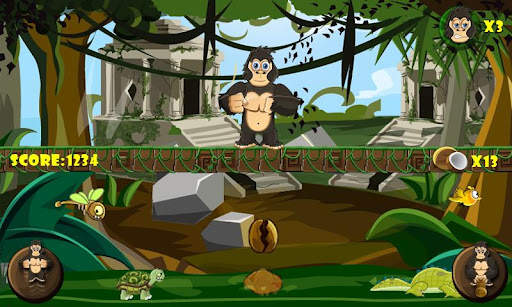 Angry Temple Gorilla स्क्रीनशॉट 2