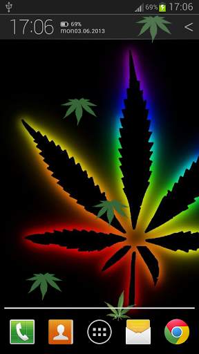 Ganga Weed HD live wallpaper screenshot 3