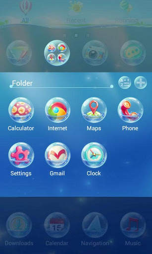 SeaFloor GO Super Theme screenshot 5