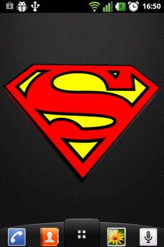 Superman 3D Live Wallpaper screenshot 2