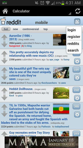 Hidden Browser - (easy calc) screenshot 5