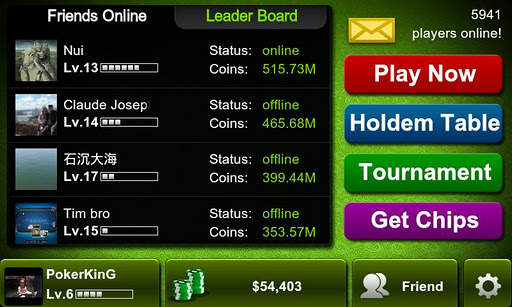 Poker KinG Green-Texas Holdem screenshot 3