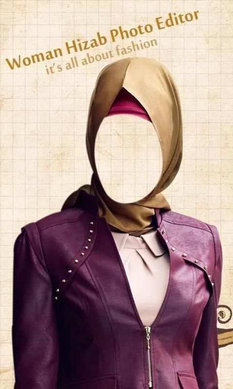 Woman Hizab Photo Editor स्क्रीनशॉट 2