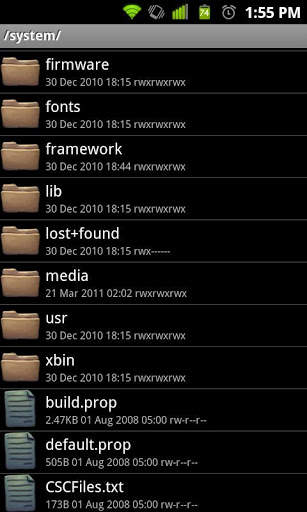 Root File Browser Alpha screenshot 1