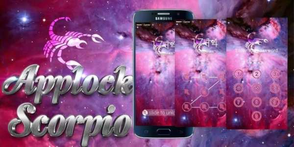 AppLock موضوع العقرب 4 تصوير الشاشة