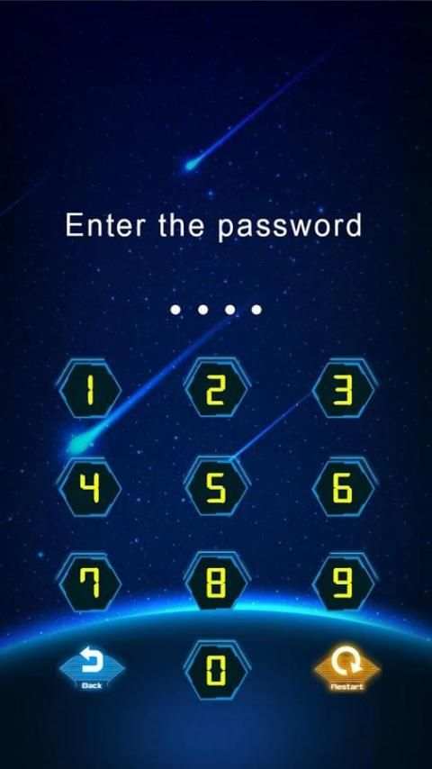 Applock Prototype X theme скриншот 1