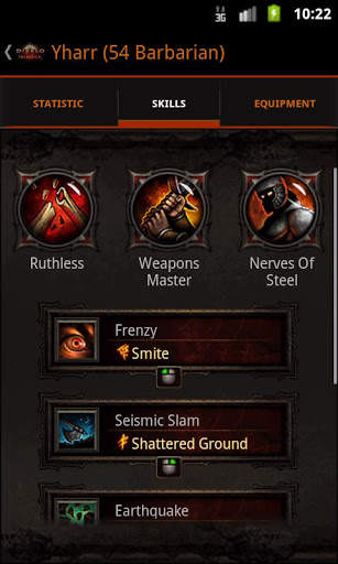 Diablo III Browser screenshot 2