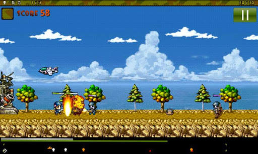 Crazy Artillery(Mini War Game) स्क्रीनशॉट 1