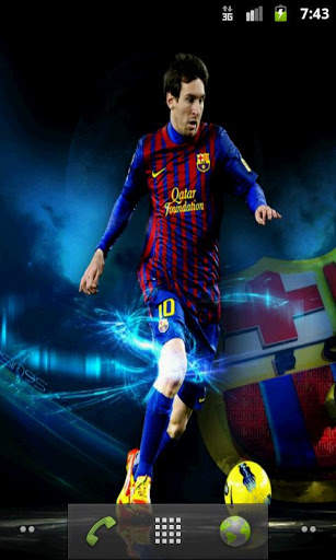 Football Stars Live Wallpaper screenshot 1