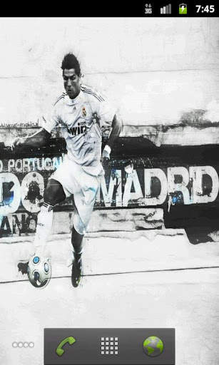 Football Stars Live Wallpaper screenshot 2