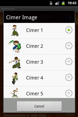 Ben 10 HD Live Wallpaper screenshot 4