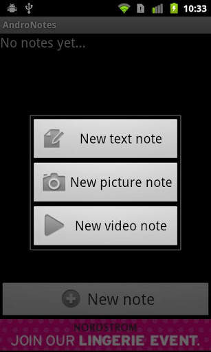 NotePad скриншот 1