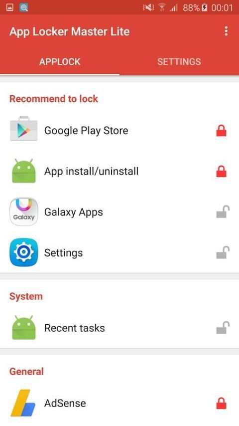 App Locker Master Lite screenshot 5