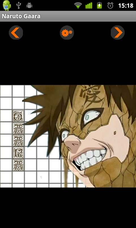 Noruto WallPapers Gaara screenshot 1